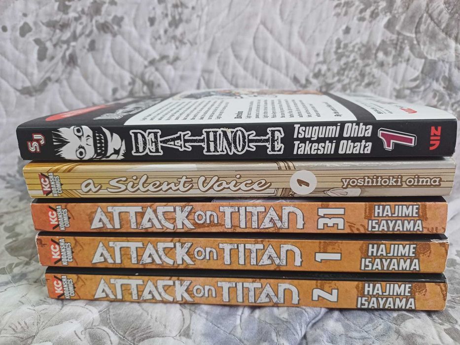 Carti Manga-desene japoneze, anime in limba engleza