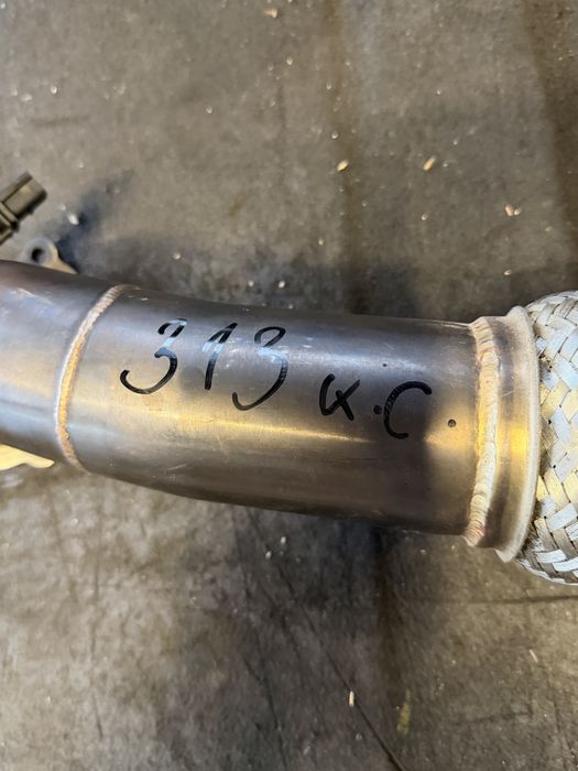 Даунпайп Down pipe dump pipe 3.0 V6 313 Engine A6 / A7 C7 битди Bitdi