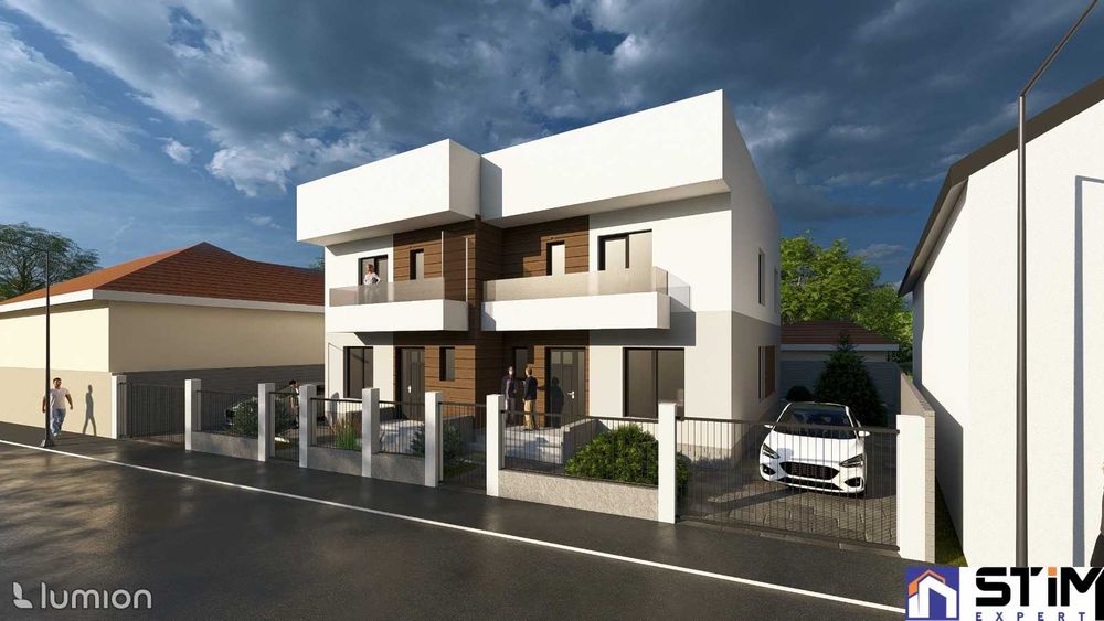 PROIECT REZIDENȚIAL AUTORIZAT – Duplex P+1E + Teren 407 MP / Buzau, Centru