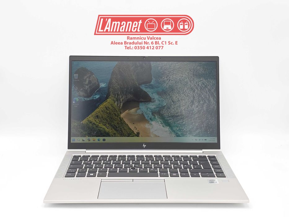 Laptop 14" FHD HP EliteBook 840 G7 i7-10610U 16GB 512GB SSD Stare Buna