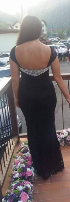 Rochie lungă neagră
