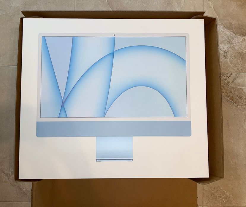 Продавам iMac 24” (2021) с M1 чип в отлично състояние!