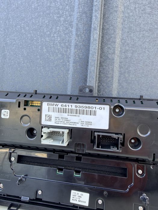 Panou climatronic BMWX3 F25 Lci X4 F26
