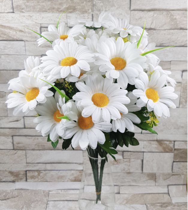 Ромашки искусственные цветы