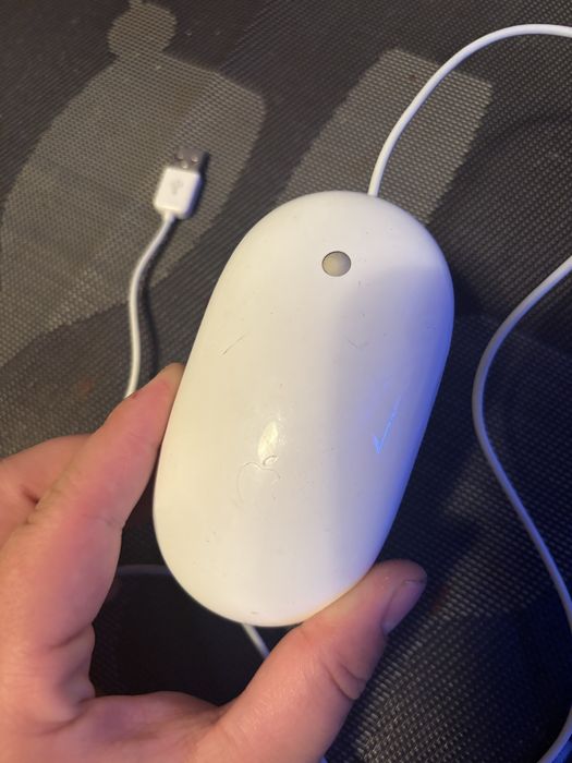 Mouse Apple cu fir