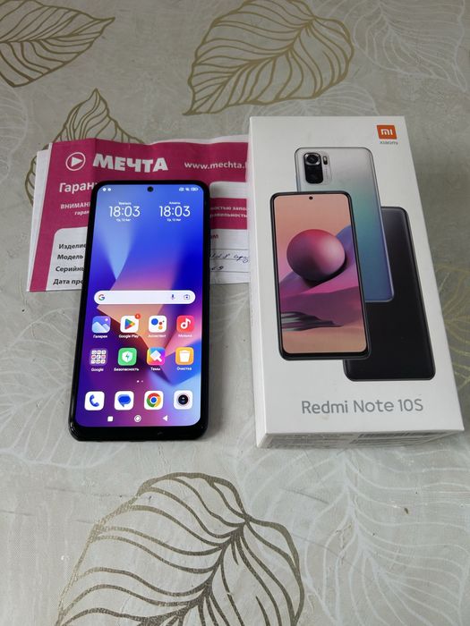 ‼️ Продам телефон Redmi Note 10S‼️