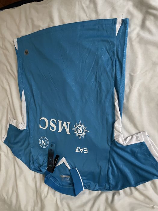 Tricou Fotbal Napoli Campionii Italiei Home 24-25 nu