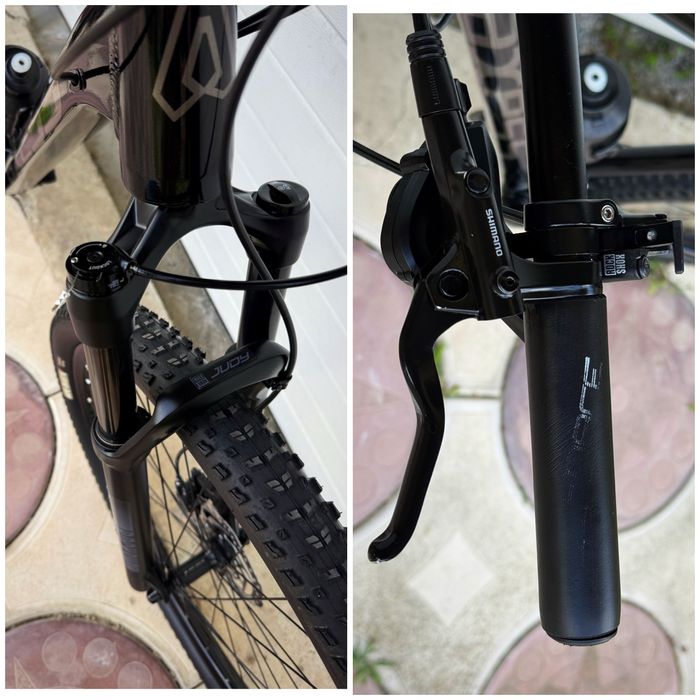 Vand Bicicleta AXESS,full DEORE XT,furca ROCK SHOX pe aer, aproape noua!
