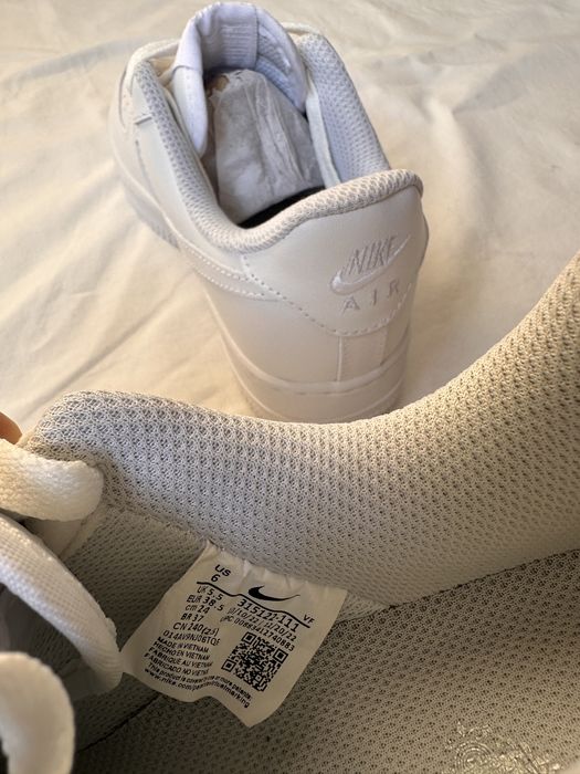 Nike Air Force 1 albi marime 38,5 si 39