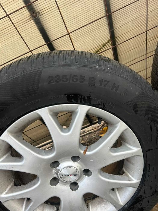 Jenti pe 17 magneziu cu anvelope de iarna