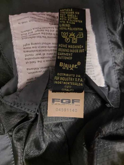 Jachetă Blauer U.S.A. originală, subtire, kaki, stil militar