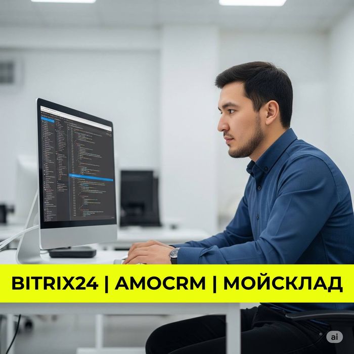 Эффективная срм система‼️Внедрение: Битрикс24, AmoCRM, МойСклад