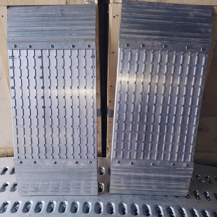 Rampe din aluminiu, 85x35 cm