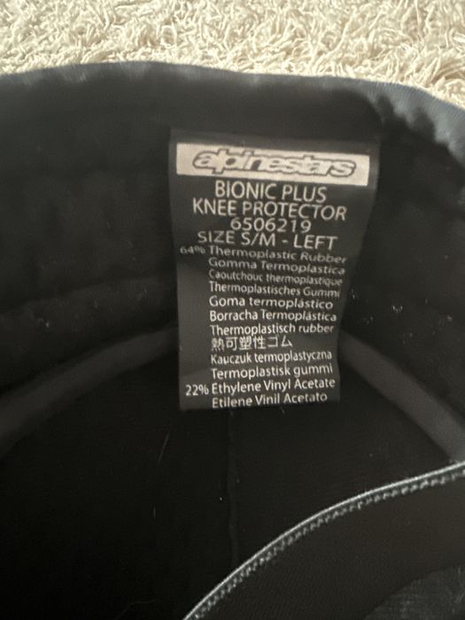 Genunchiere Moto Alpinestars S/M