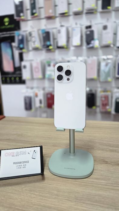 iPhone 15 Pro 128GB Titanium White – Second-Hand in stare excelenta!