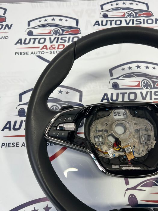 Volan Multifunctional Piele+Padele Skoda Octavia 4 Scala Superb 3