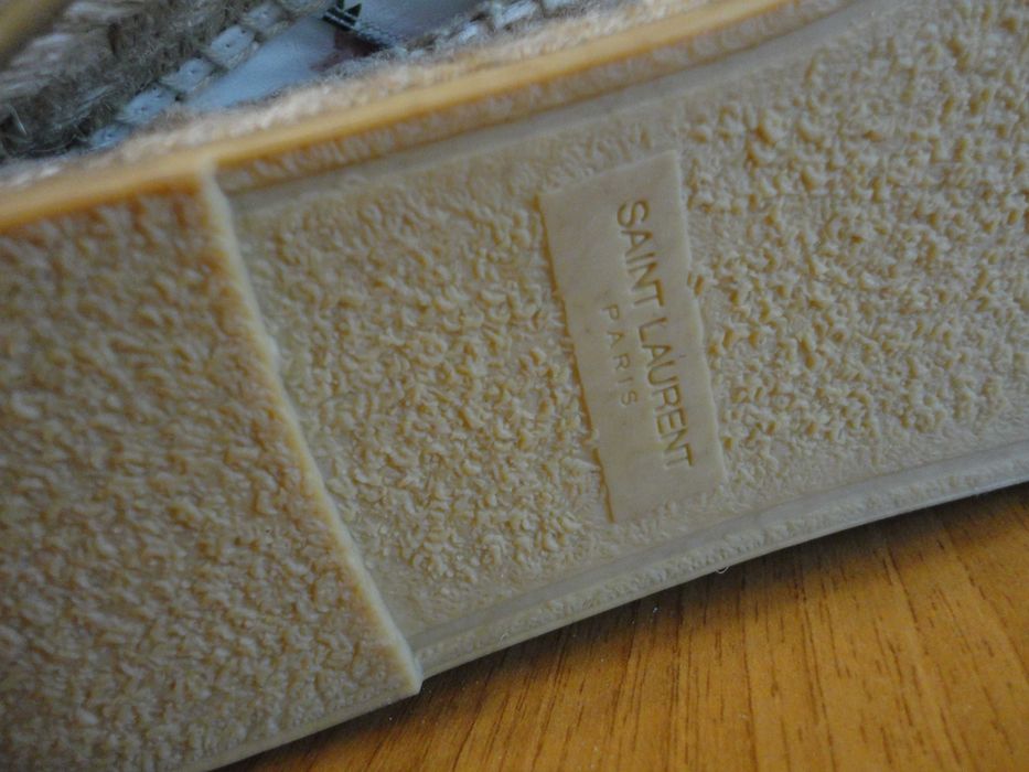 N40 Saint Laurent/нови/оригинални еспадрили