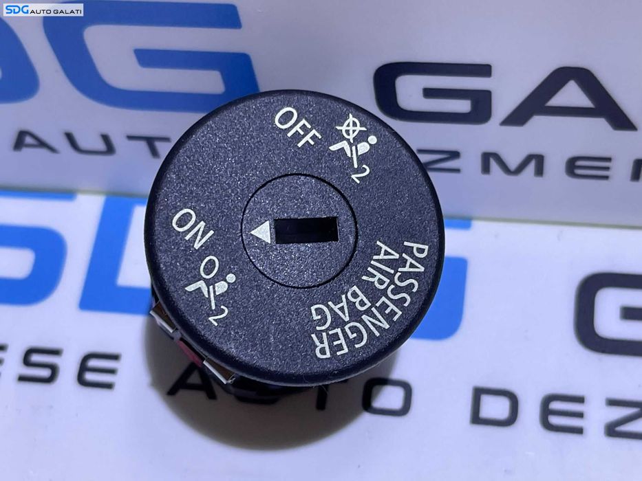 Buton Activare Dezactivare Airbag Pasager BMW Seria 5 F10 F11 2011 - 2019 Cod 9198886 6131919888605 [D0664]
