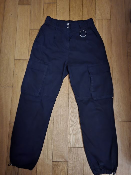 Черен панталон Bershka