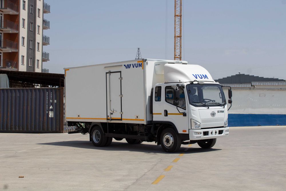 Автофургон рефрижератор FAW Tiger V, (24.7 м³,-20⁰C)