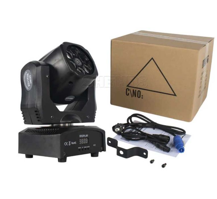 Moving head - uri 6 x 15W beam lumini dj formatie nunta