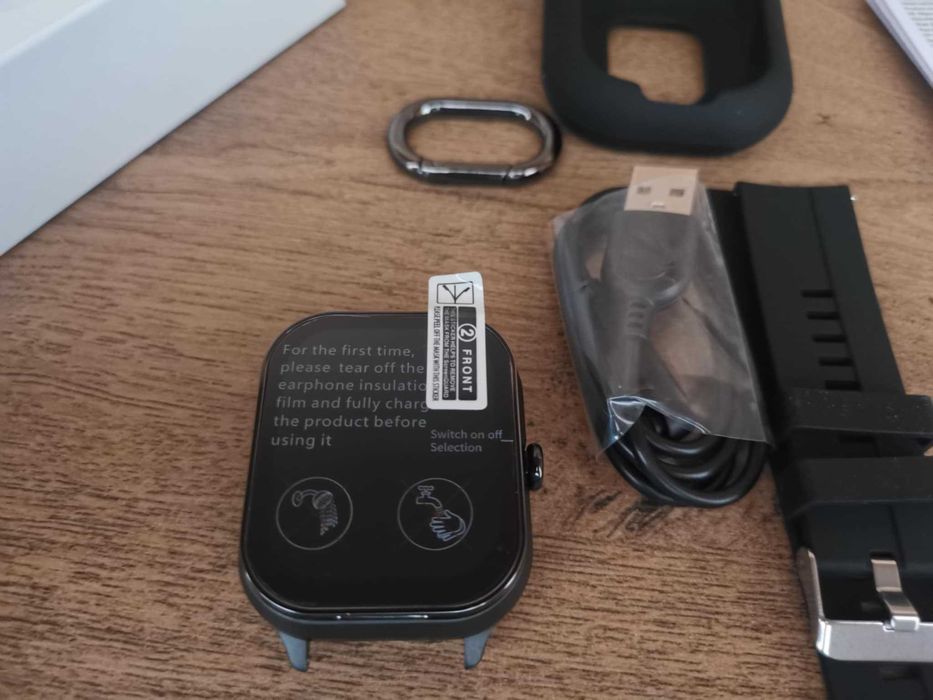 Смарт часовник + безжични слушалки (2в1)