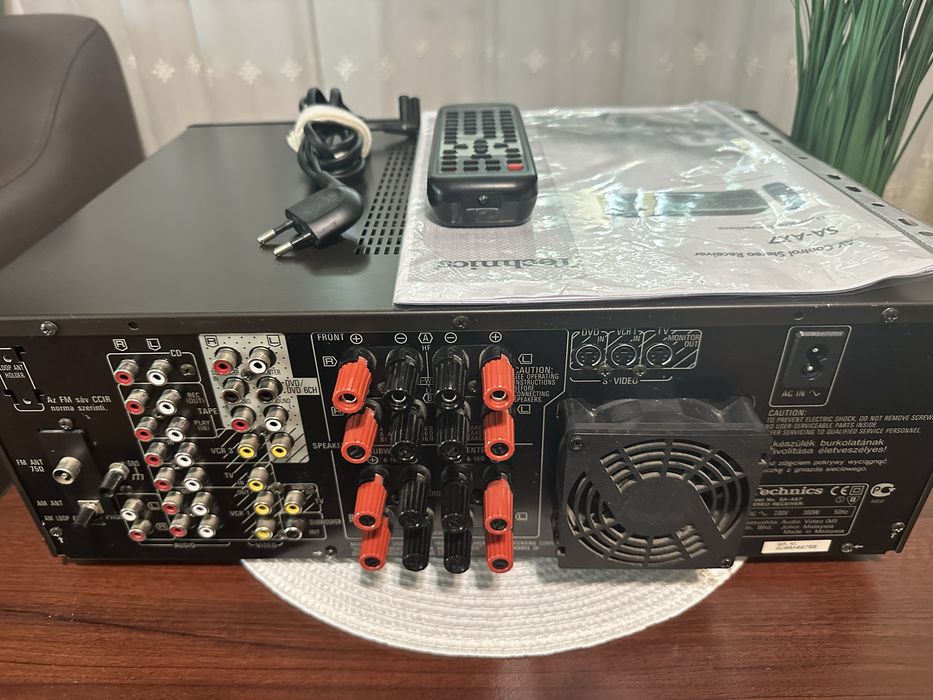 Receiver Technics SA AX7 cu telecomanda