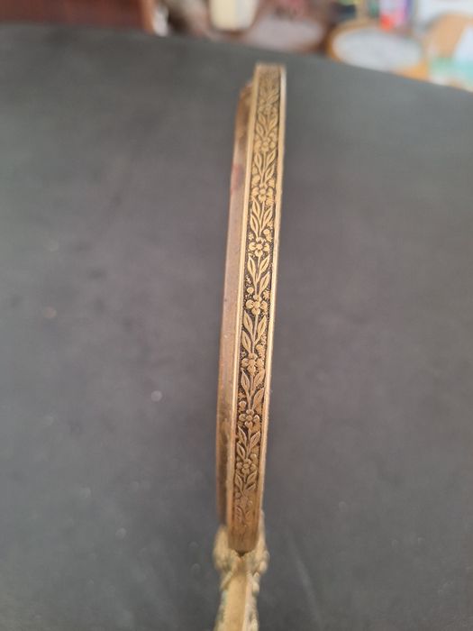 Френско старо бронзово огледало