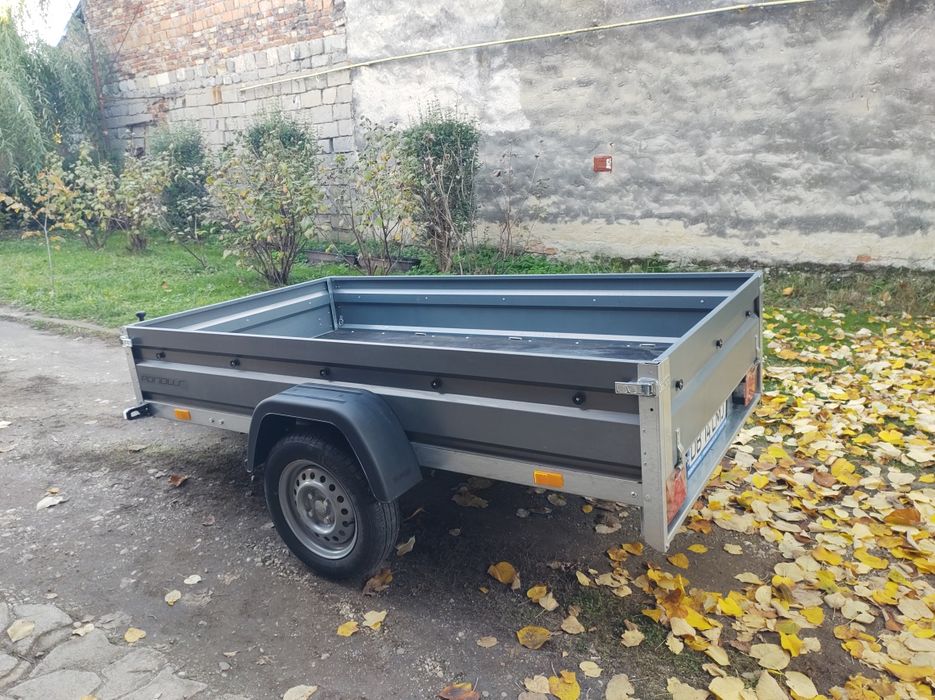 Remorcă 750 kg, nouă, înmatriculată