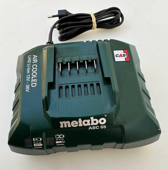 Metabo ASC 55 - Бързо зарядно с охлаждане 12-36 V