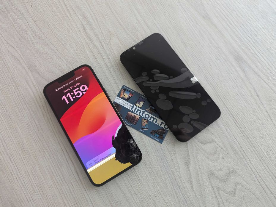 Display iPhone 16 15 11 12 13 14 MONTAJ GRATUIT Pro Max 7 8 7plus 8plus X XS