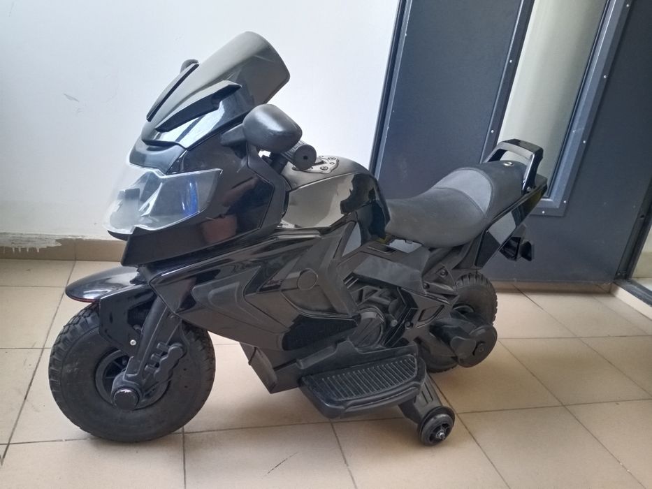 Детский мотоцикл, машинка