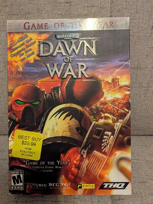 Joc PC Dawn of War, editie speciala [INCOMPLET] + ext. Winter Assault