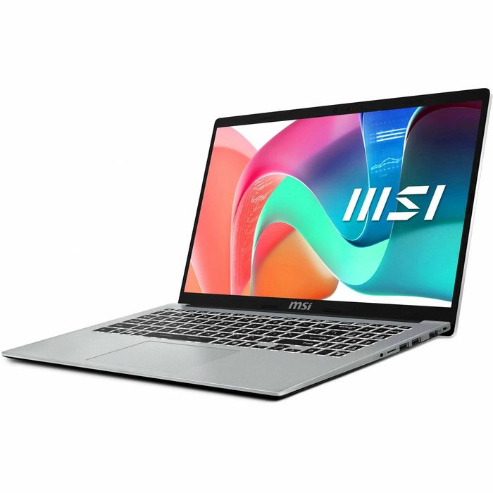 Ноутбук MSI MODERN 15 /I5-1334U /16GB /512GB /15,6 FHD SILVER BACKLIT
