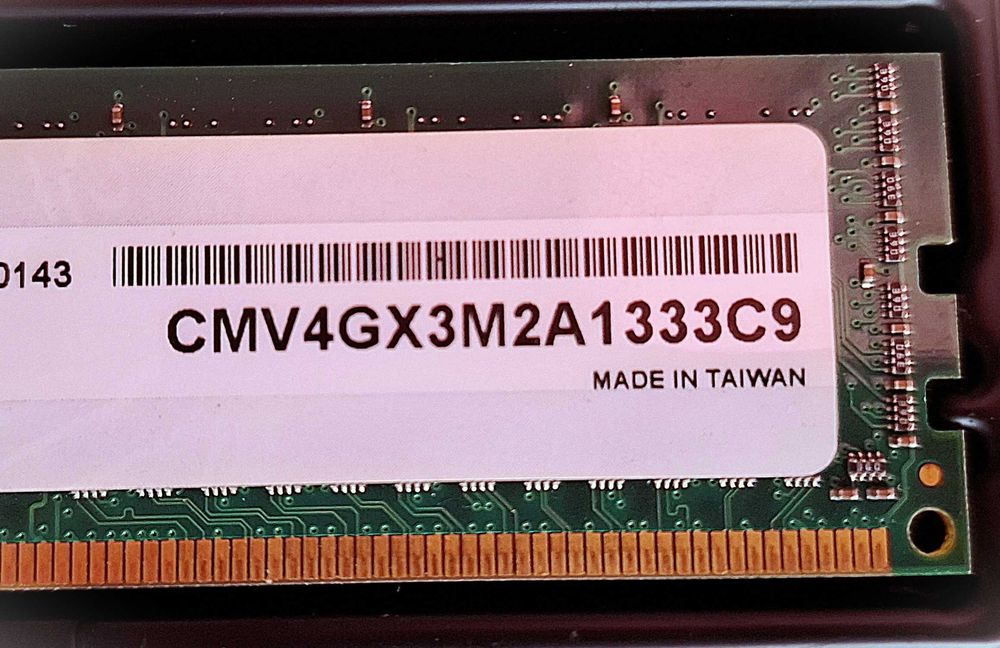 Memorii ram desktop ddr3 2gb Corsair