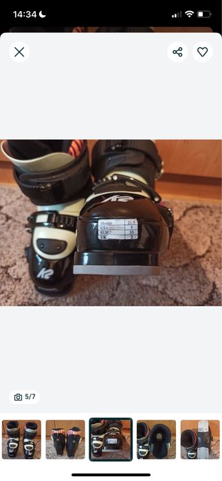 Clapari de ski pentru fete