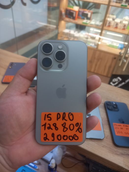 Продам   iphone 15pro   128GB   80%