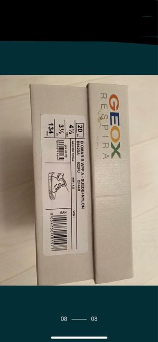 Ghetute Geox M20 Culoarea Navy / Royal Waterproof - Noi