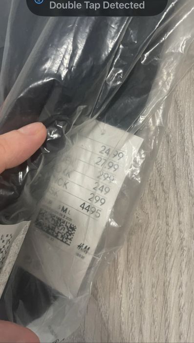 Pantaloni negri slim gravide marimea M