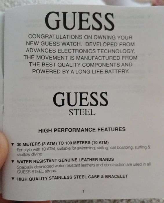 Ceas femei Guess neutilizat