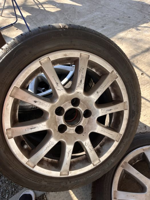 Vand roti volkswagen cu cauciucuri noi fulda 195/50 R15