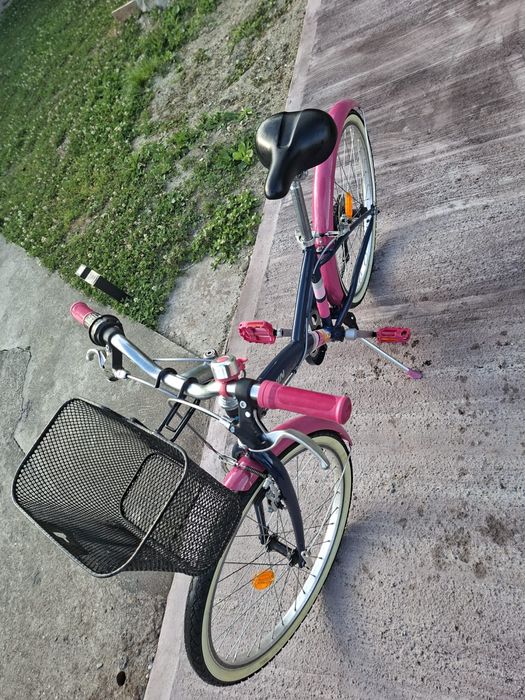 Bicicletă copii B'Twin Original 500 (Decathlon) – 24 inch, complet echipată
