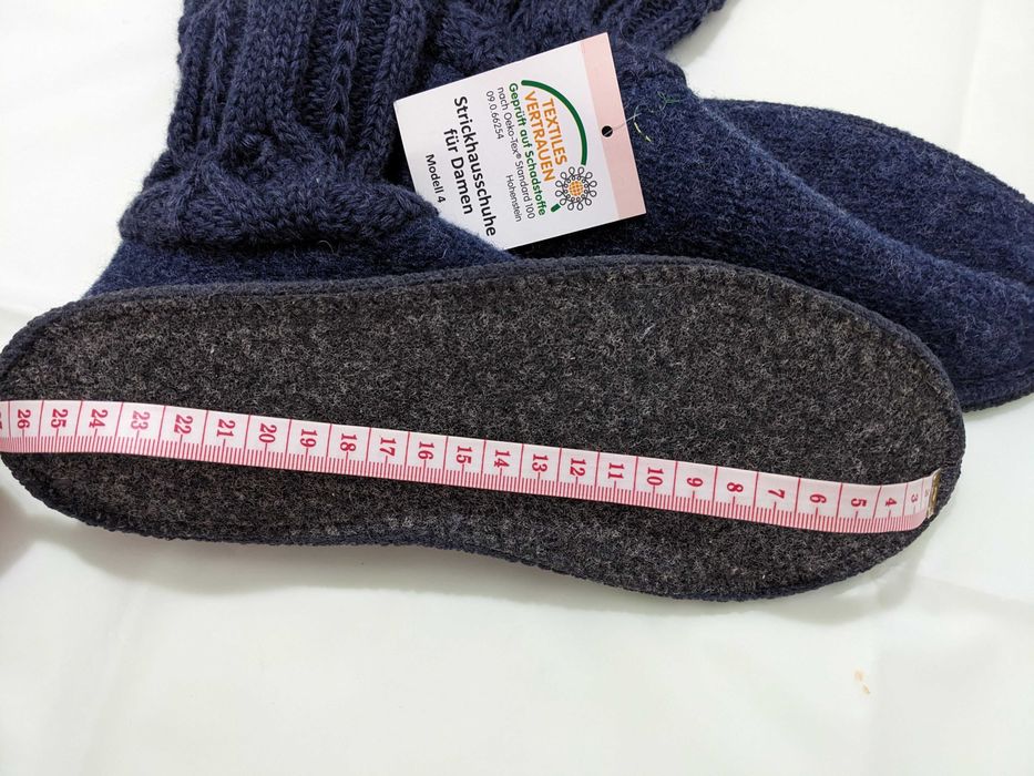 Papucii de casă tip șosetă din lână, certificați Oeko-Tex, noi