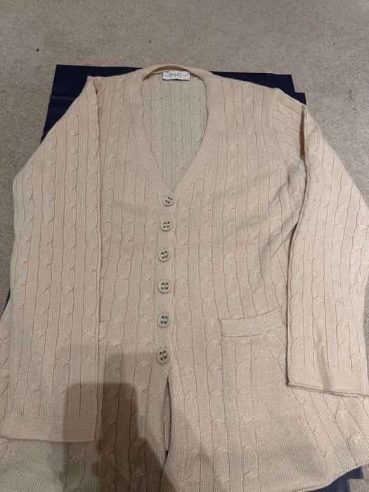 Cardigan merino/vascoza/casmir L/XL