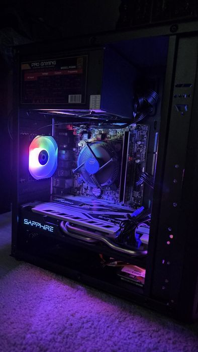 Calculator pc gaming i5 7400, 12gb ram DDR4, placa video RX570 4gbDDR5