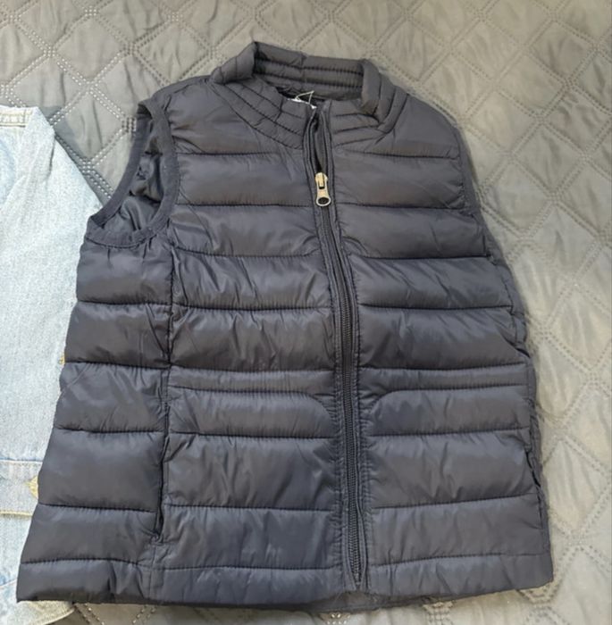Geacă de blugi și vestă mărimea 104