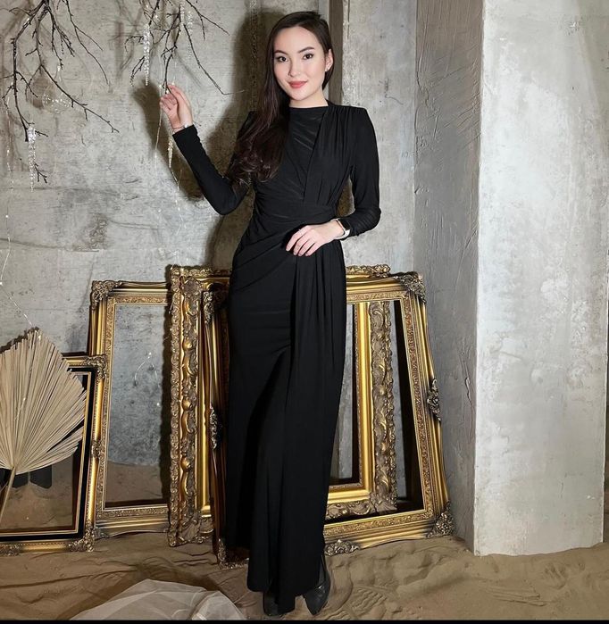 Платье черное новая. Кешкы койлек