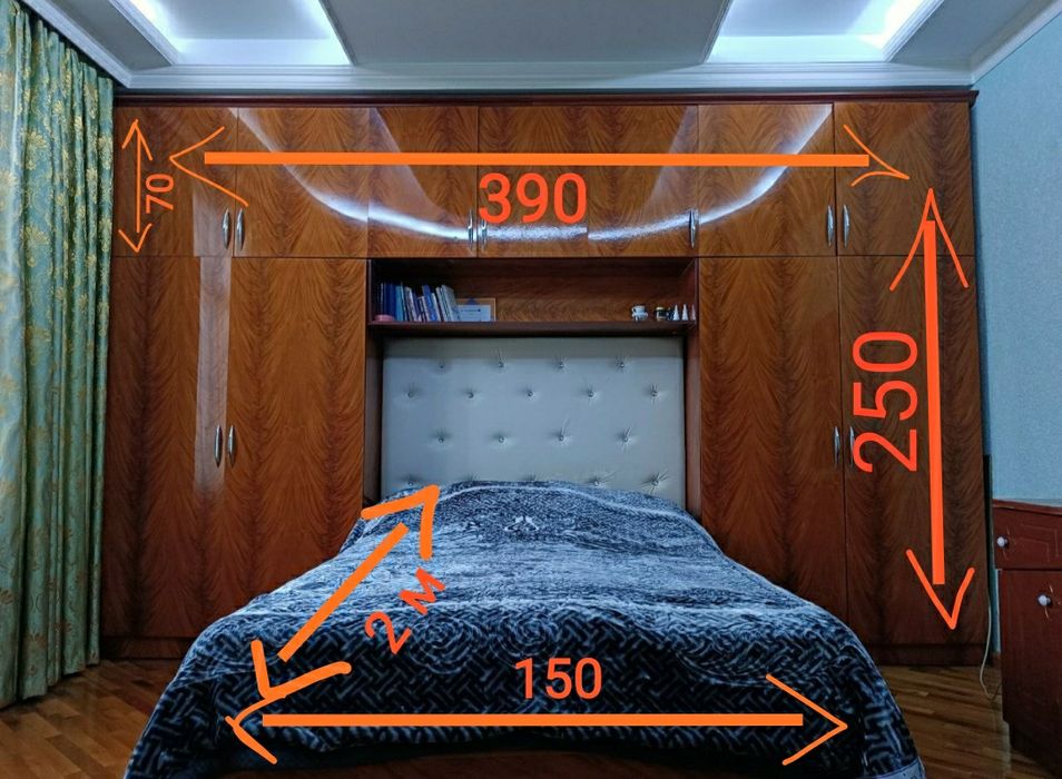 Продаётся спальный гарнитур в хорошем состоянии