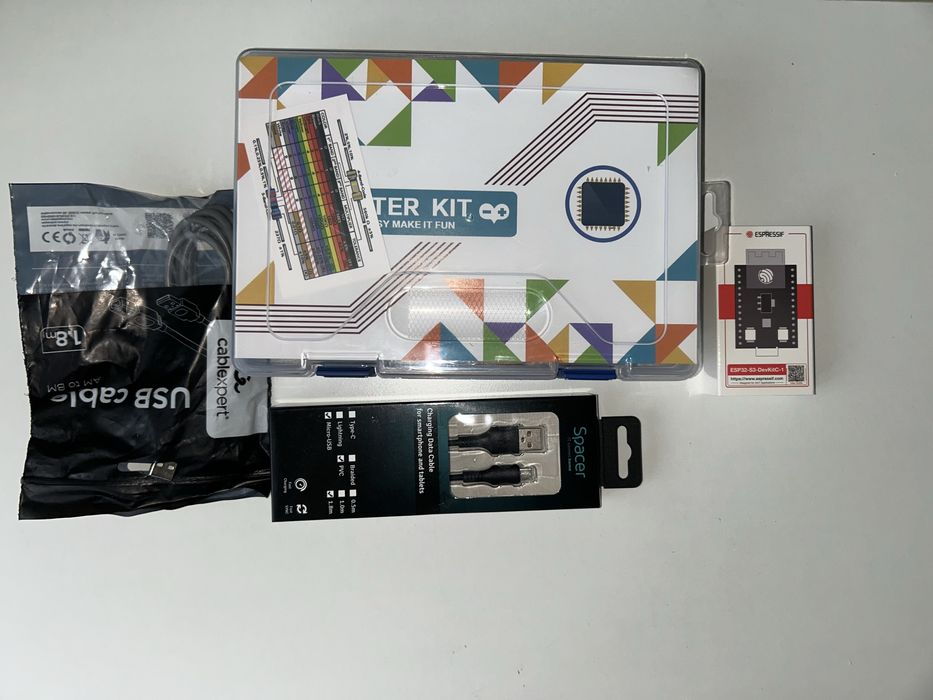 Kit Arduino + placa + cablu micro usb + calbu usb A