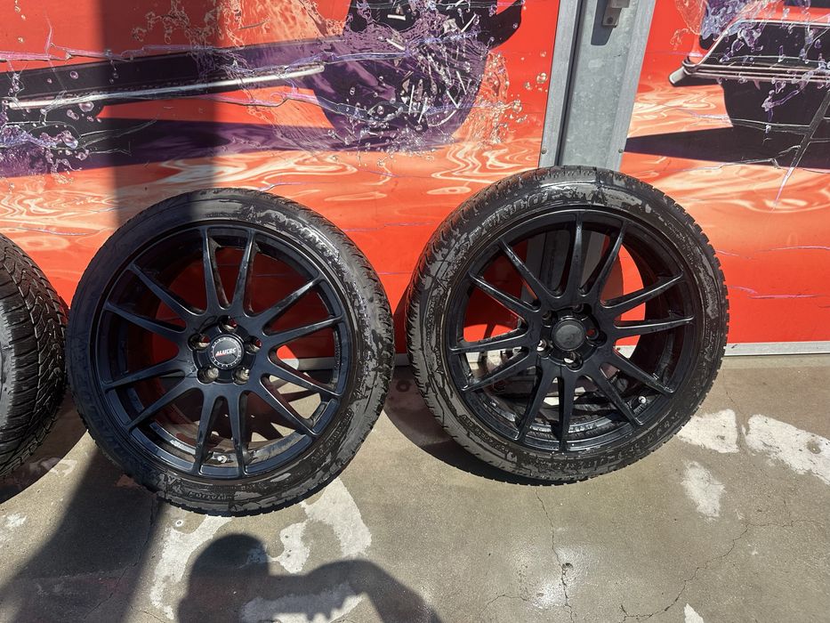 Jante Alutec Germany R18 | 5x112 | Senzori presiune | Anvelope Iarna Dunlop 225/45 R18 95V XL Oferta
